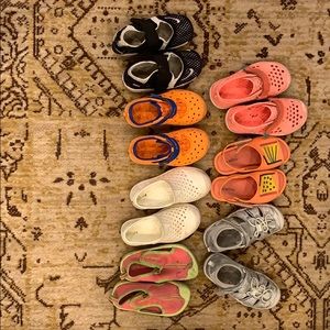 Toddler girls shoes. Size 7-9 please msg for info